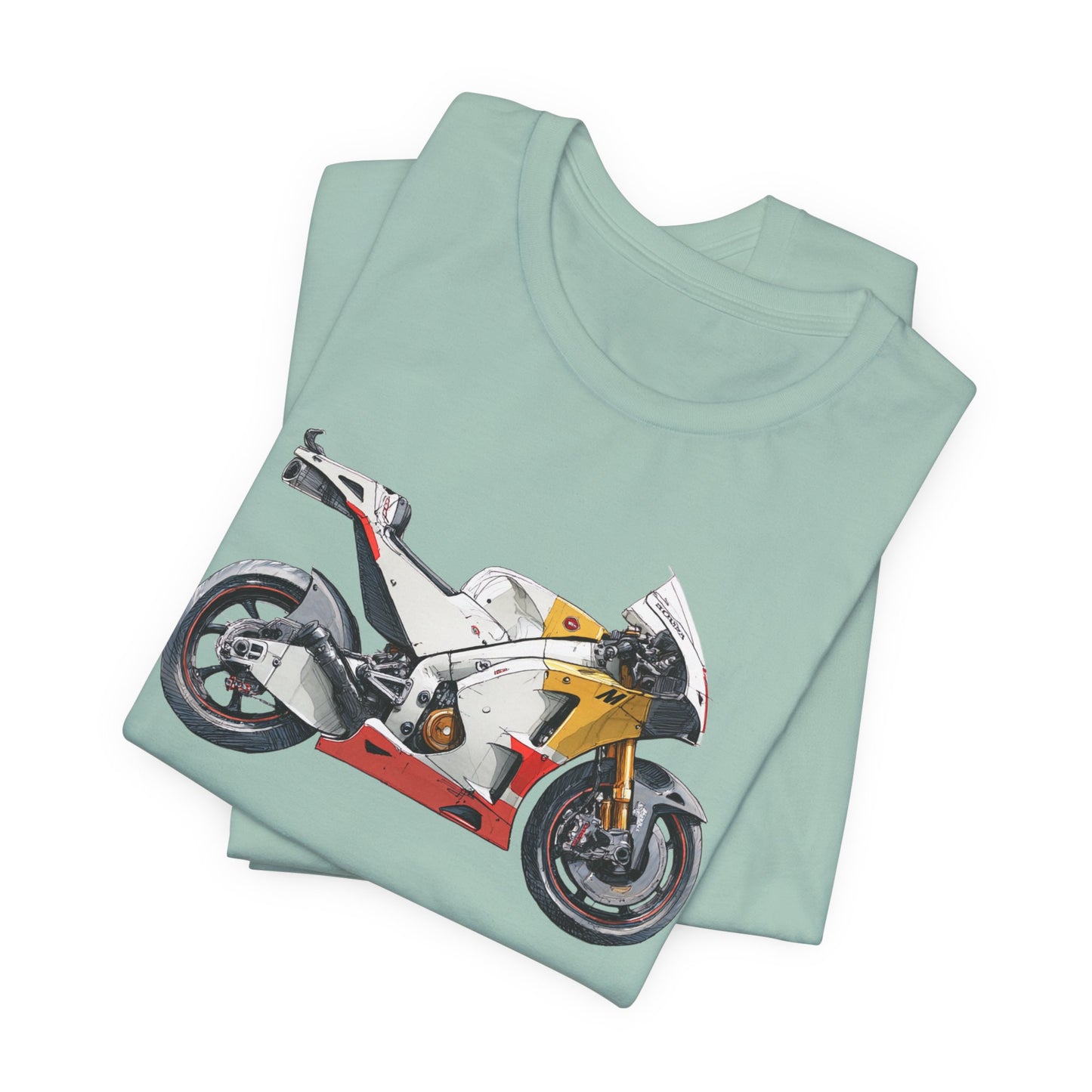 Vintage Sportbike Graphic Tee – Classic Motorcycle T-Shirt