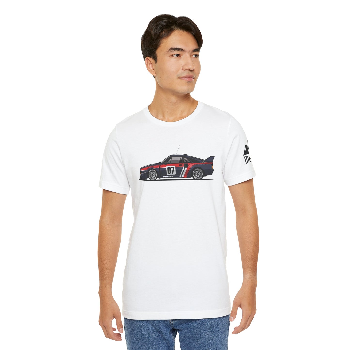 Vintage Racing Car Tee – Number 07 Retro Sportscar T-Shirt