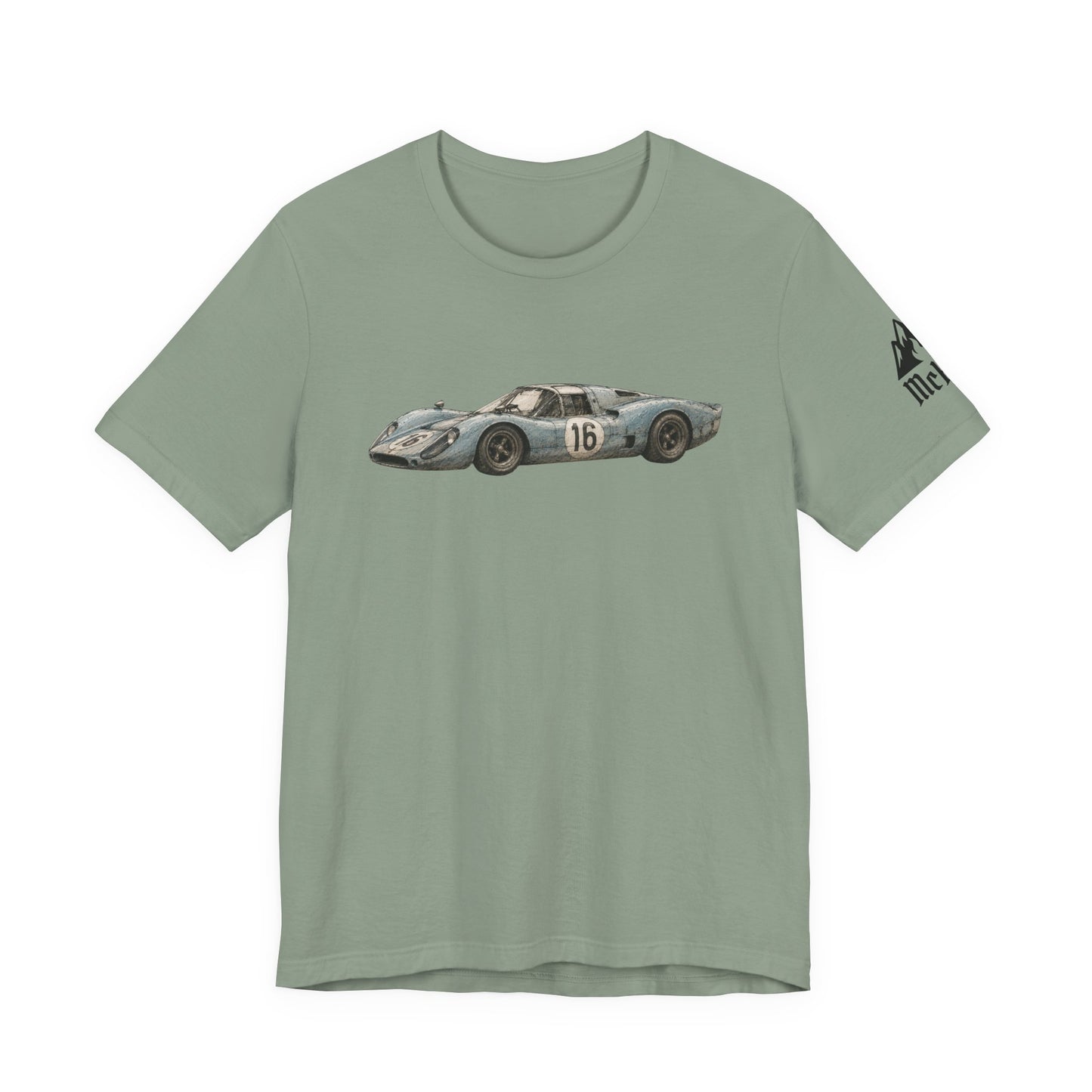 Classic Racing Car Tee — Vintage Porsche GT30 Graphic Shirt