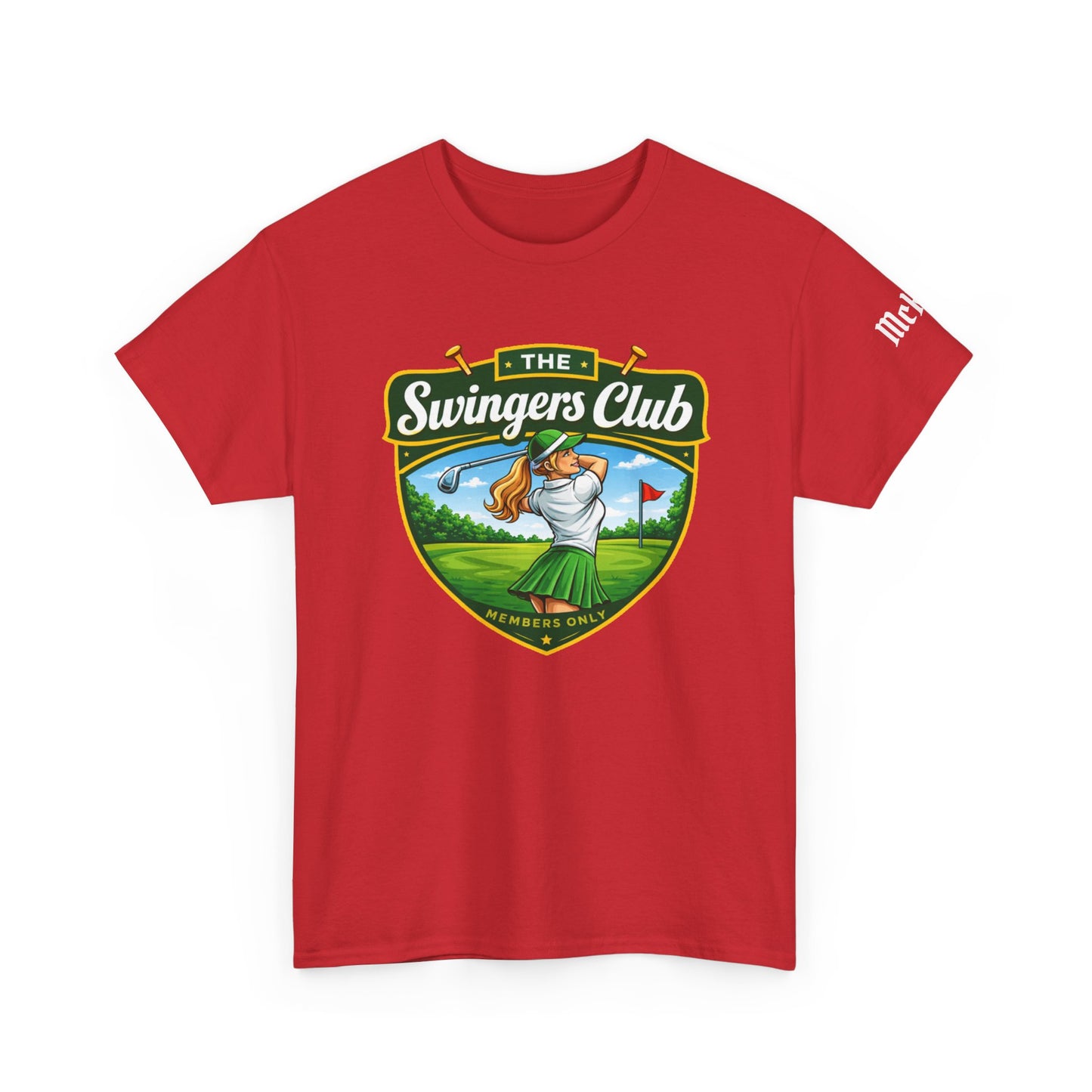 Golf 'The Swingers Club' Graphic Tee — Funny Golf Club Shirt