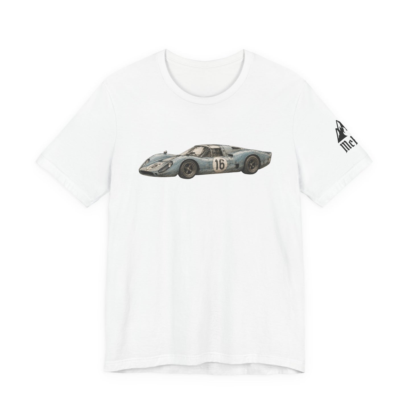 Classic Racing Car Tee — Vintage Porsche GT30 Graphic Shirt