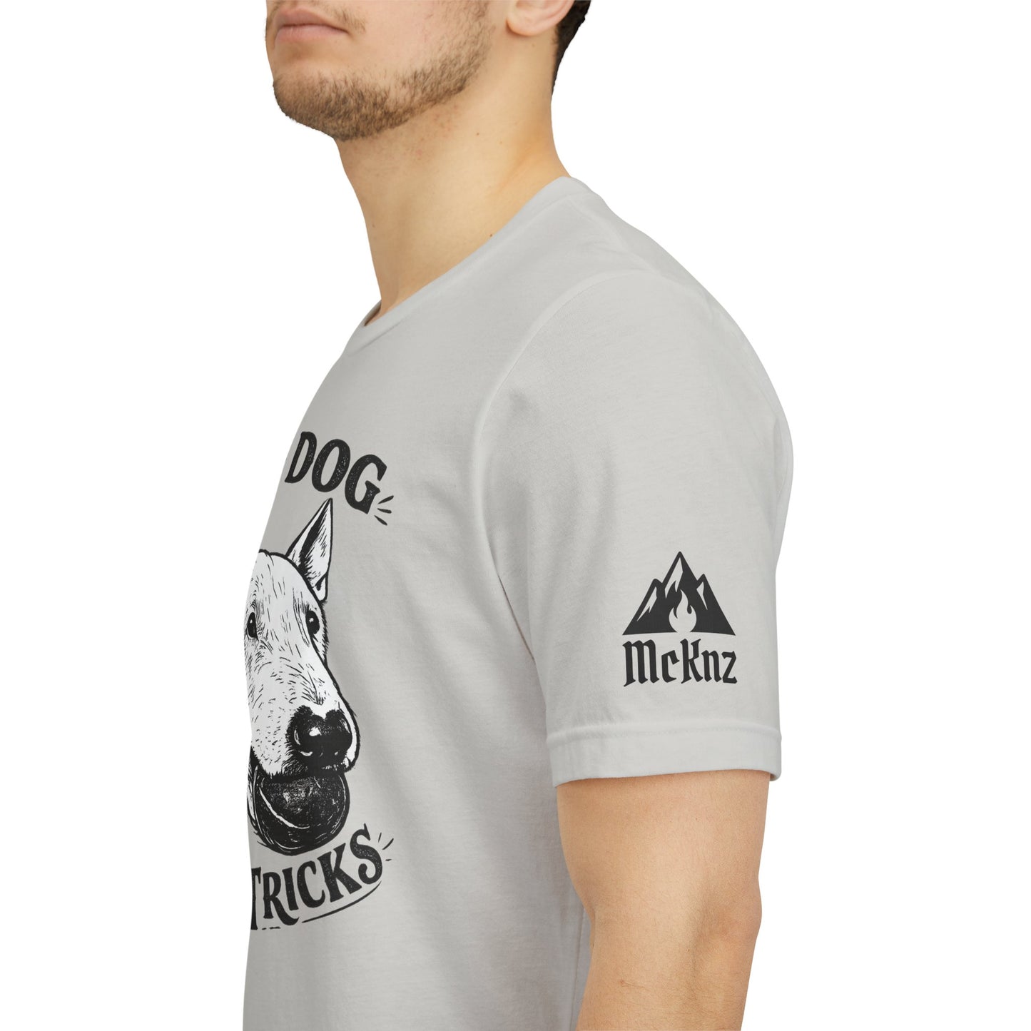 Old Dog, New Tricks T‑Shirt — Vintage Bull Terrier Graphic Tee for Dog Lovers