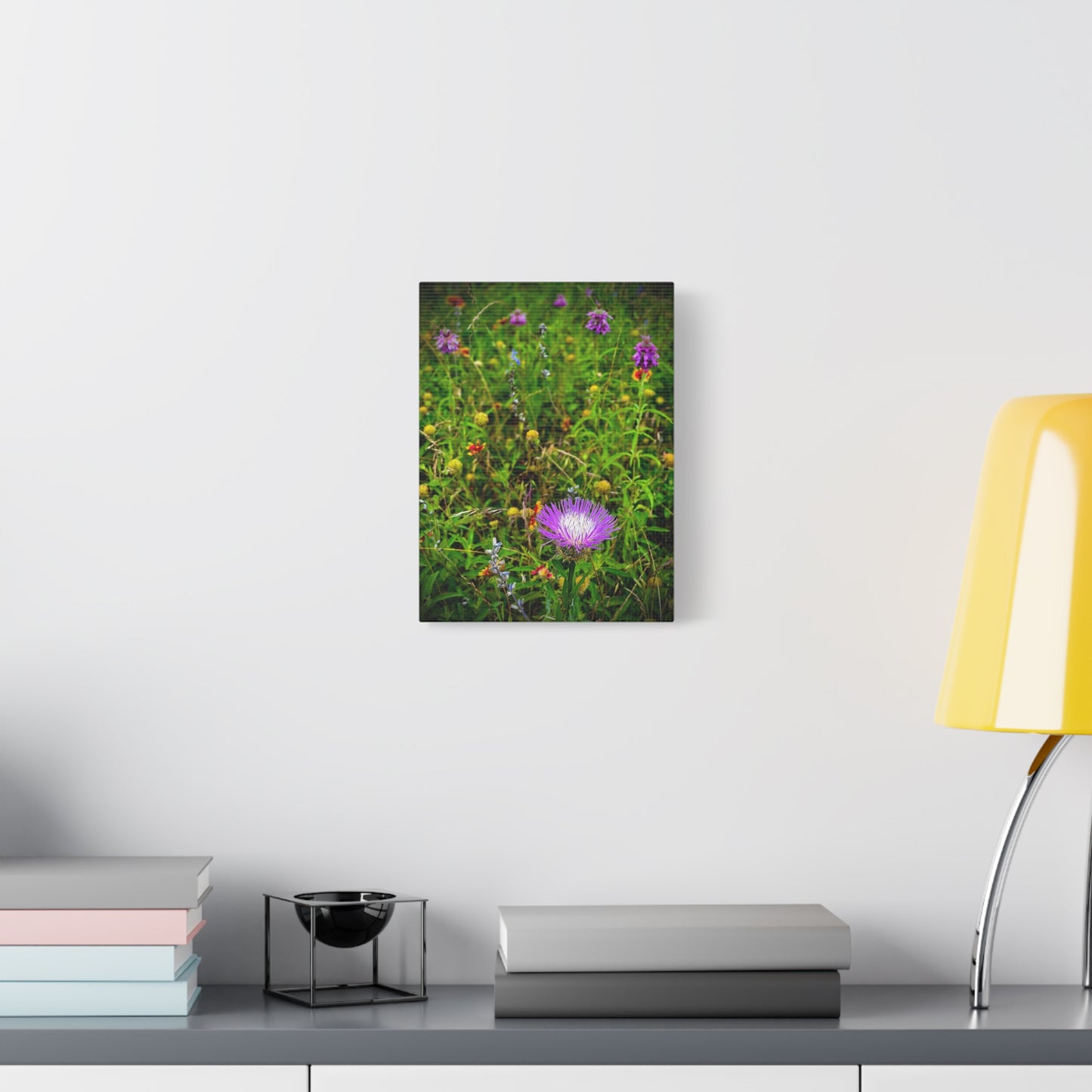 Wildflower Meadow Canvas Print — Stretched Matte Nature Wall Art