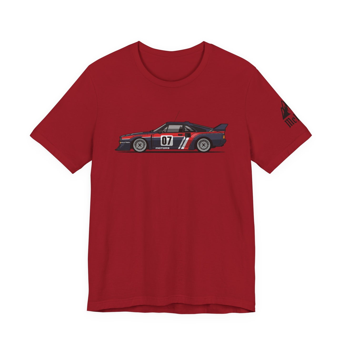Vintage Racing Car Tee – Number 07 Retro Sportscar T-Shirt