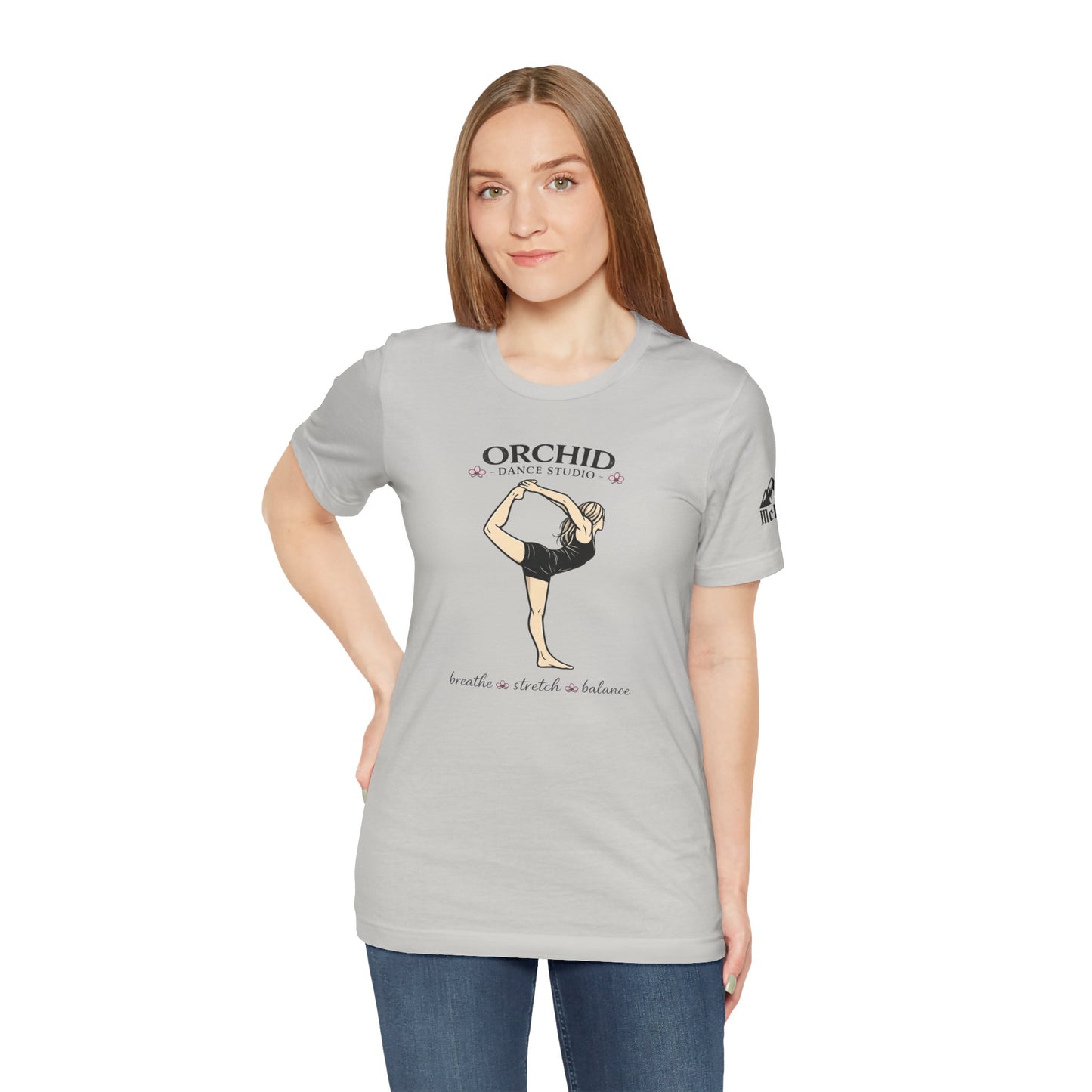 Dance Studio Tee — "Orchid Dance Studio" Ballet Pose Shirt
