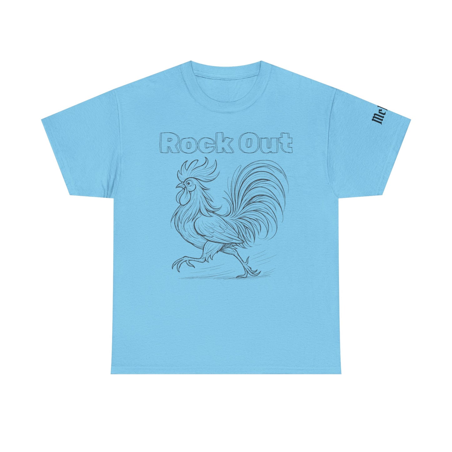 Rooster Sketch T-Shirt - Vintage Hand-Drawn Rooster Tee
