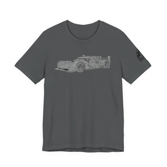 Vintage Race Car T‑Shirt — Classic Open‑Wheel Automotive Tee