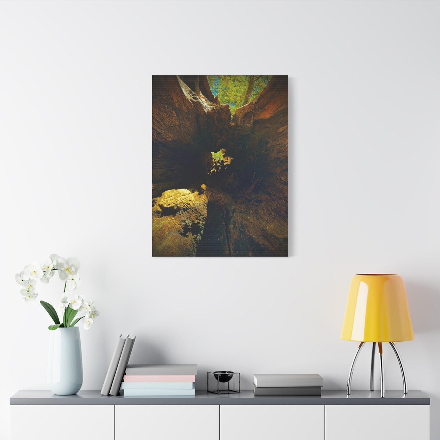 Forest Hollow Canvas Print — Matte Stretched Wall Art