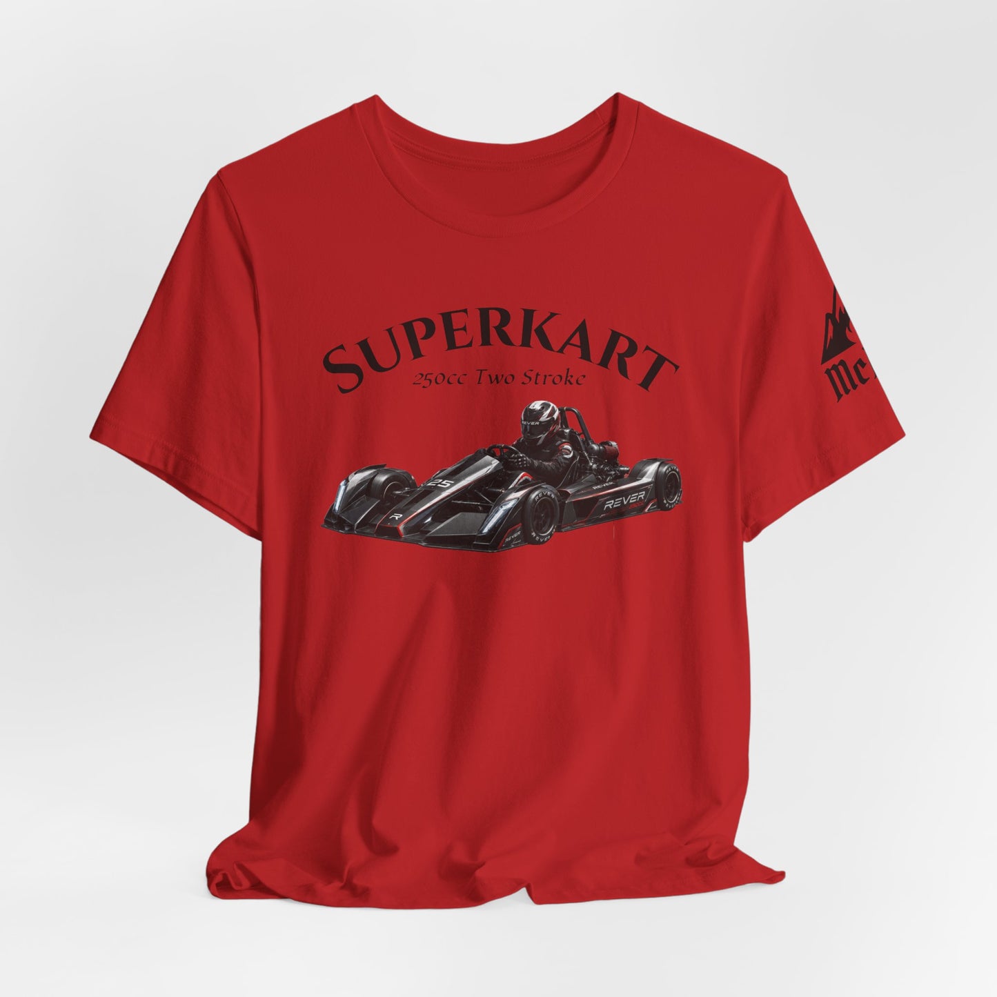 Kart Racing T-Shirt — “Superkart: Solo, Two-Seat” Graphic Tee