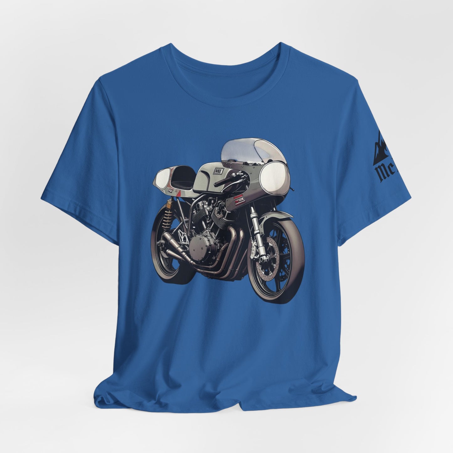 Cafe Racer Motorcycle Tee - Vintage Sportbike Graphic T-Shirt
