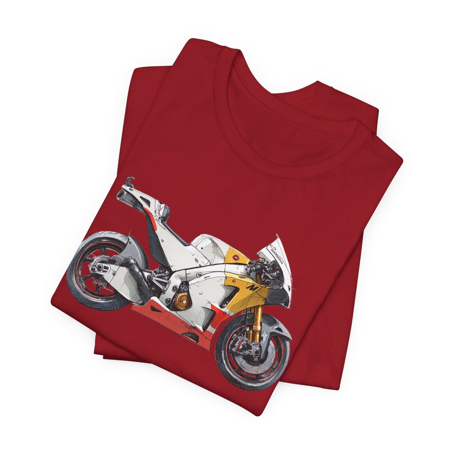 Vintage Sportbike Graphic Tee – Classic Motorcycle T-Shirt