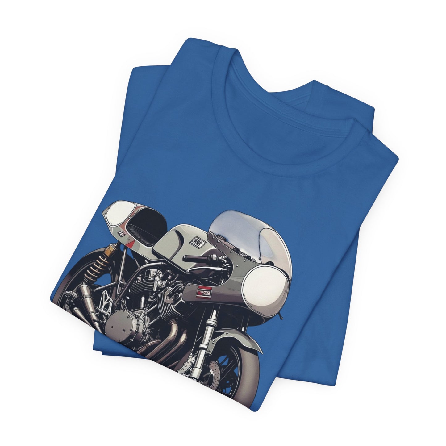 Cafe Racer Motorcycle Tee - Vintage Sportbike Graphic T-Shirt