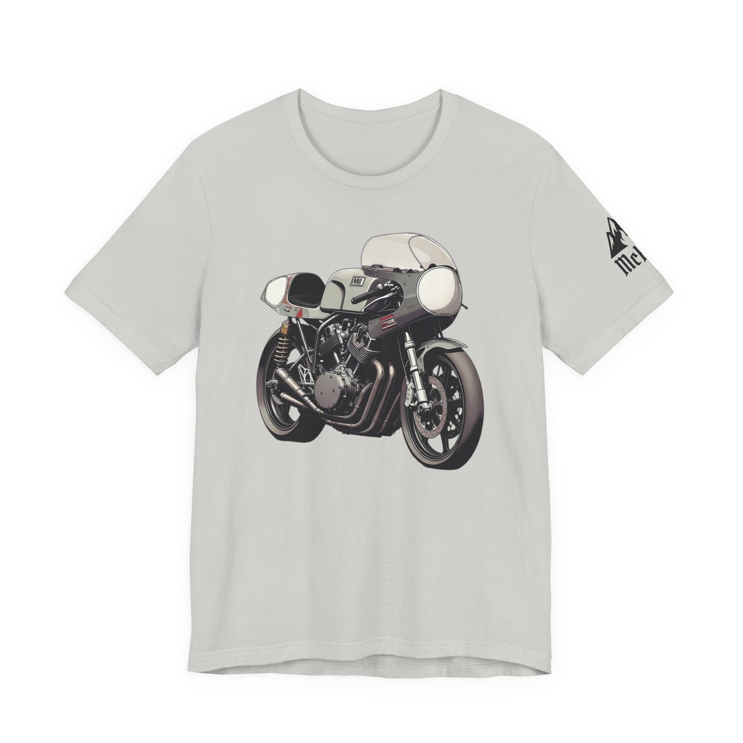 Cafe Racer Motorcycle Tee - Vintage Sportbike Graphic T-Shirt
