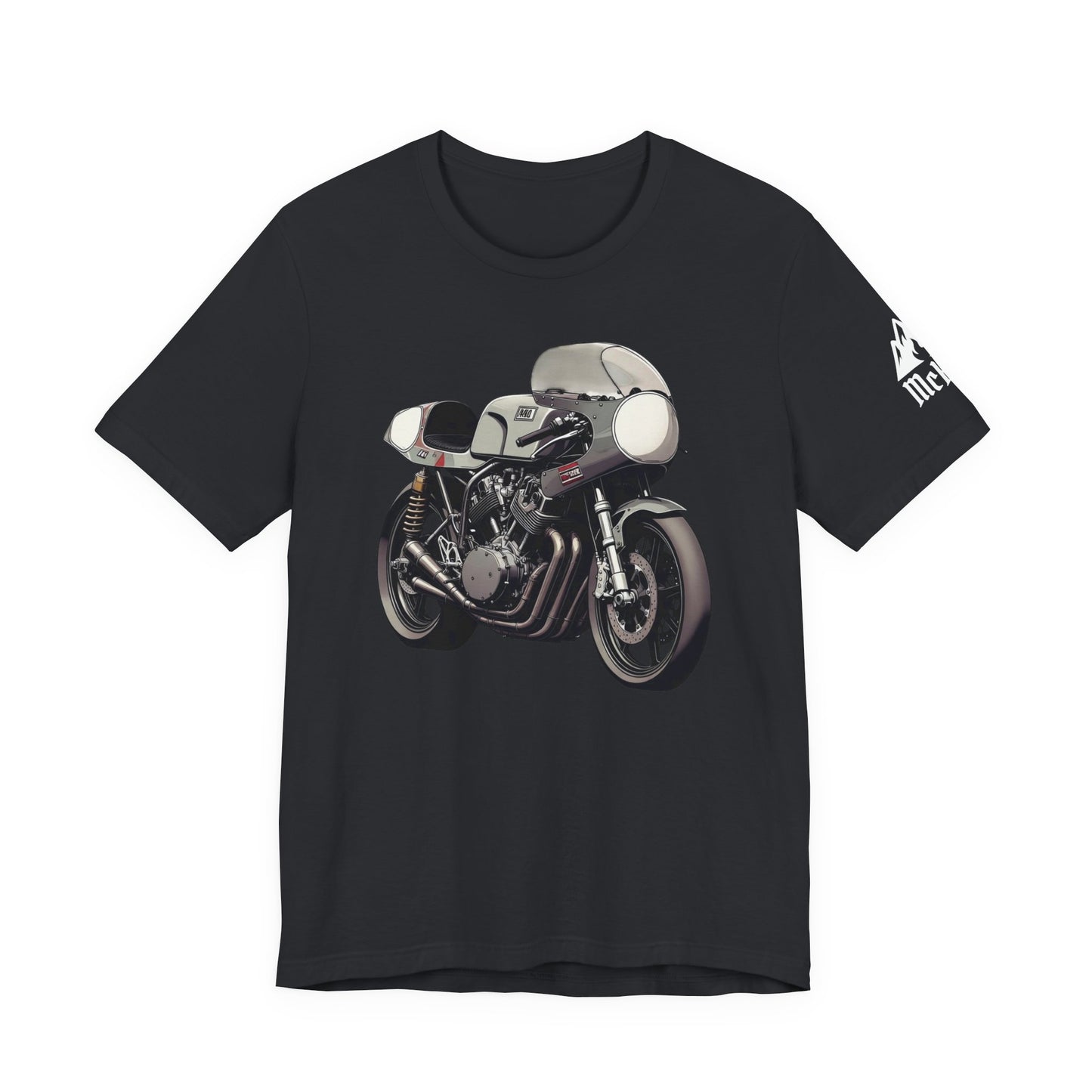 Cafe Racer Motorcycle Tee - Vintage Sportbike Graphic T-Shirt