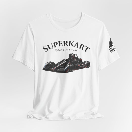 Kart Racing T-Shirt — “Superkart: Solo, Two-Seat” Graphic Tee