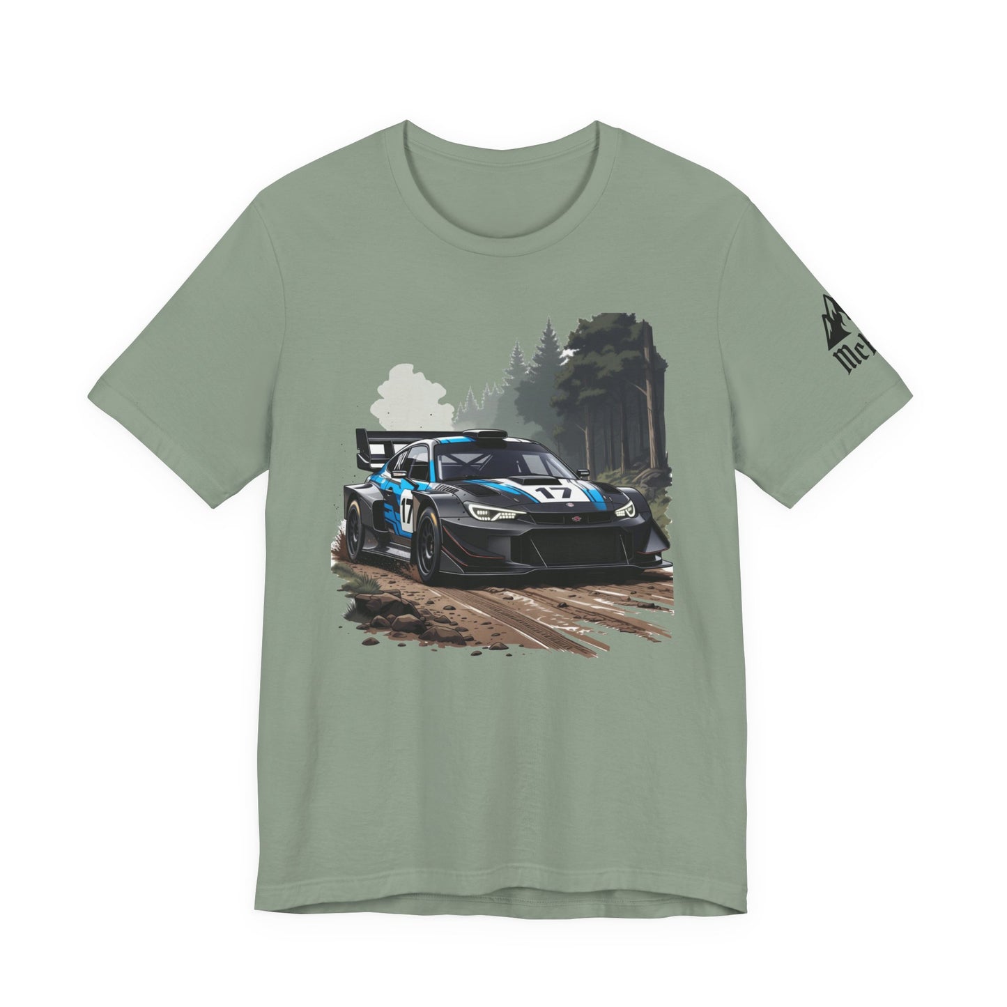 Rally Race Car T-Shirt — Off-Road Rally Racing Graphic Tee