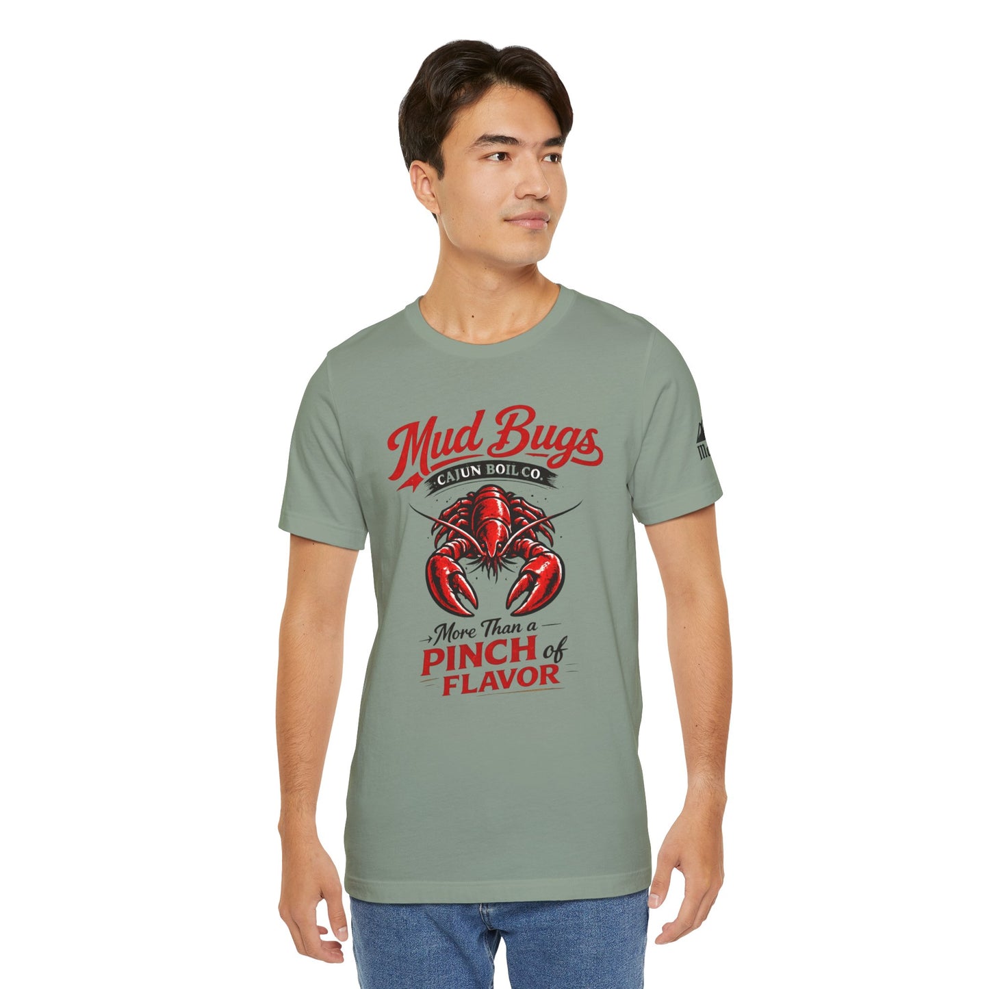 Mud Bugs Cajun Tee — “More Than a Pinch of Flavor” Crawfish T-Shirt
