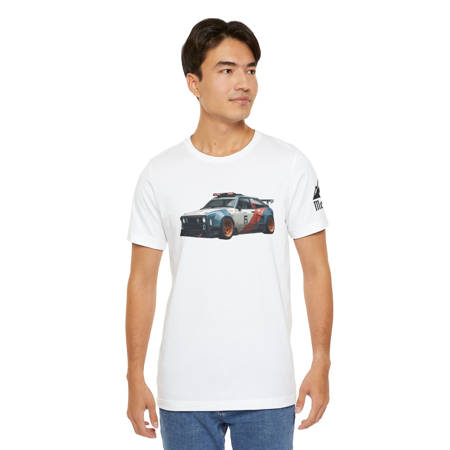 Rally Racing Car Tee — Vintage Drift Livery Graphic T-Shirt