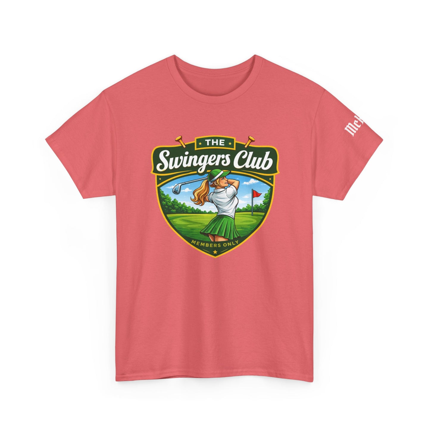 Golf 'The Swingers Club' Graphic Tee — Funny Golf Club Shirt