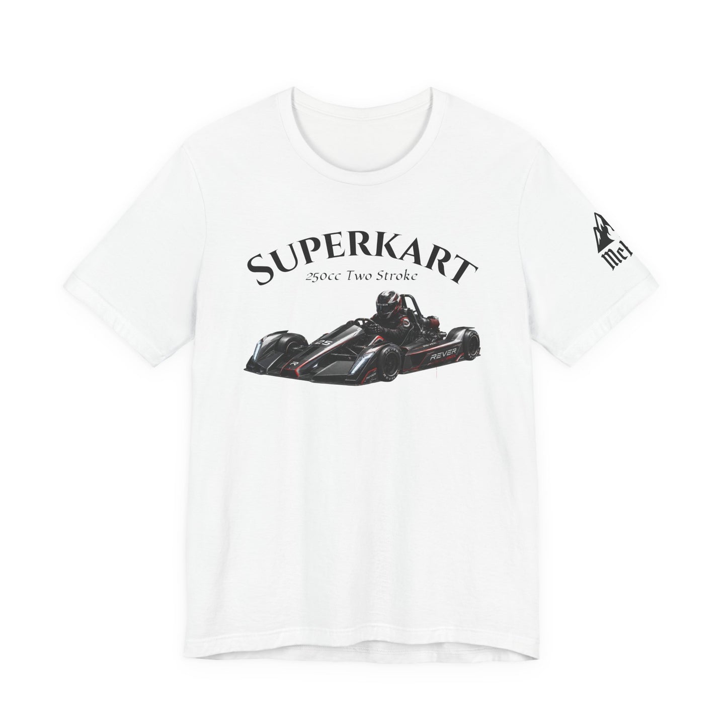Kart Racing T-Shirt — “Superkart: Solo, Two-Seat” Graphic Tee