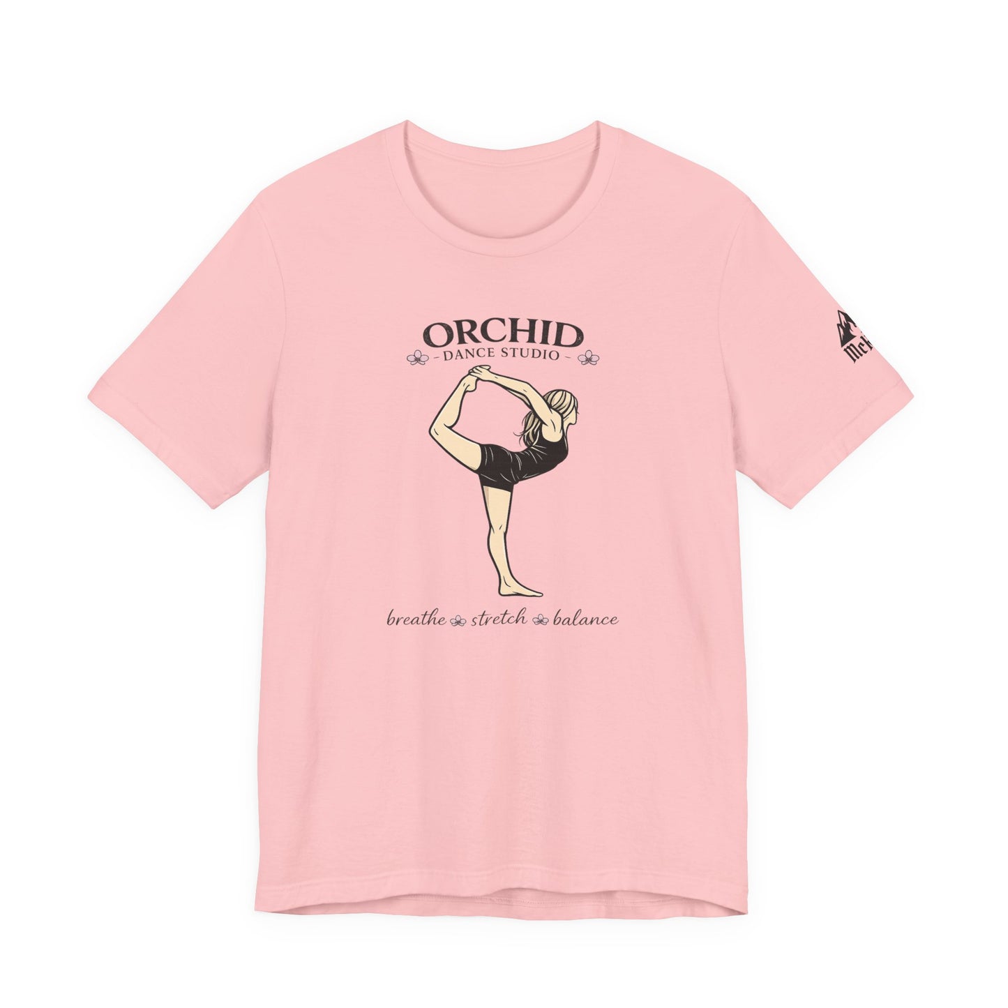 Dance Studio Tee — "Orchid Dance Studio" Ballet Pose Shirt