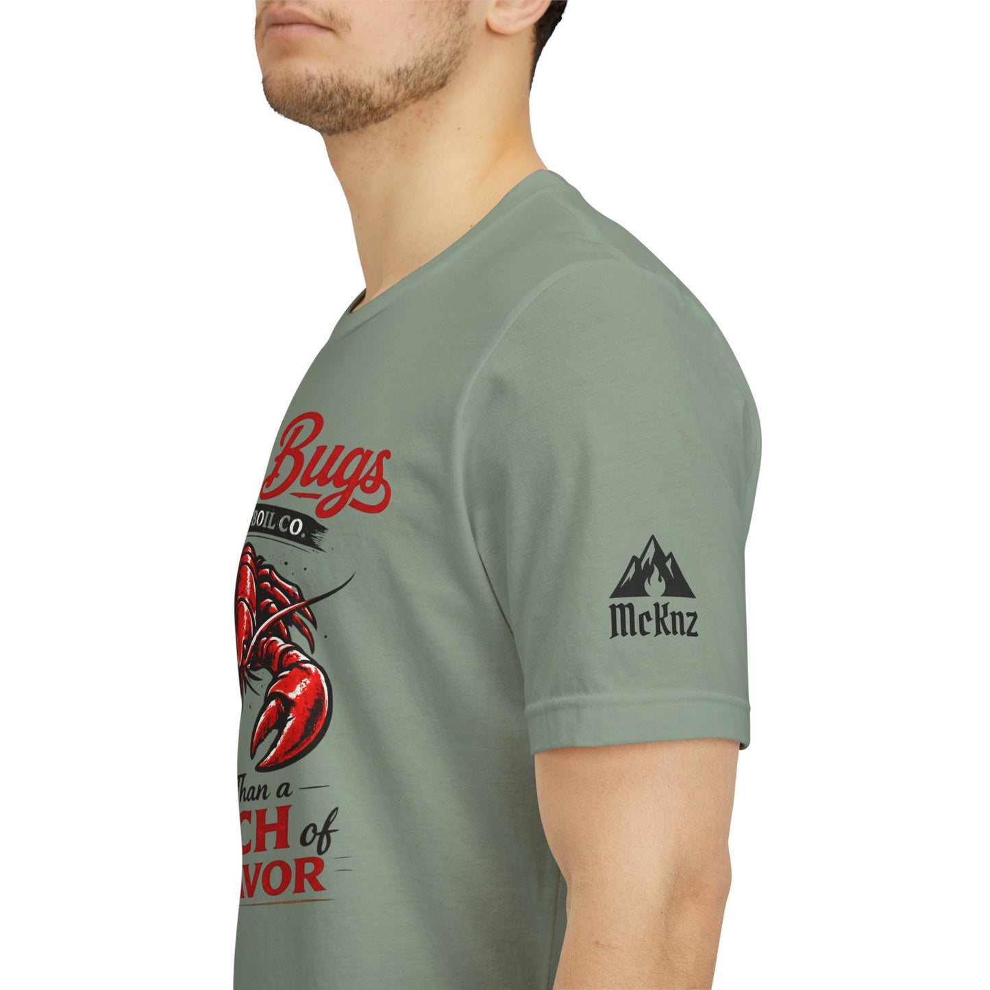 Mud Bugs Cajun Tee — “More Than a Pinch of Flavor” Crawfish T-Shirt