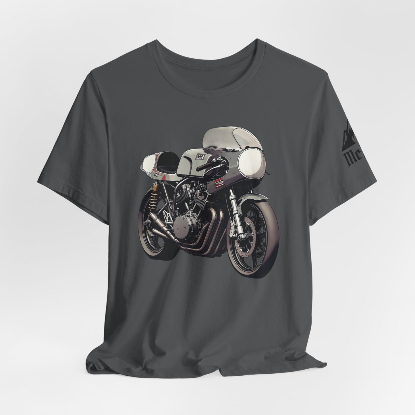 Cafe Racer Motorcycle Tee - Vintage Sportbike Graphic T-Shirt