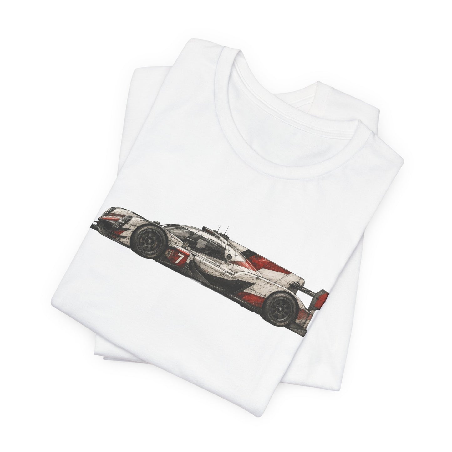 Race Car Graphic Tee — Lightweight Sports Car T-Shirt for Motorsport Fans