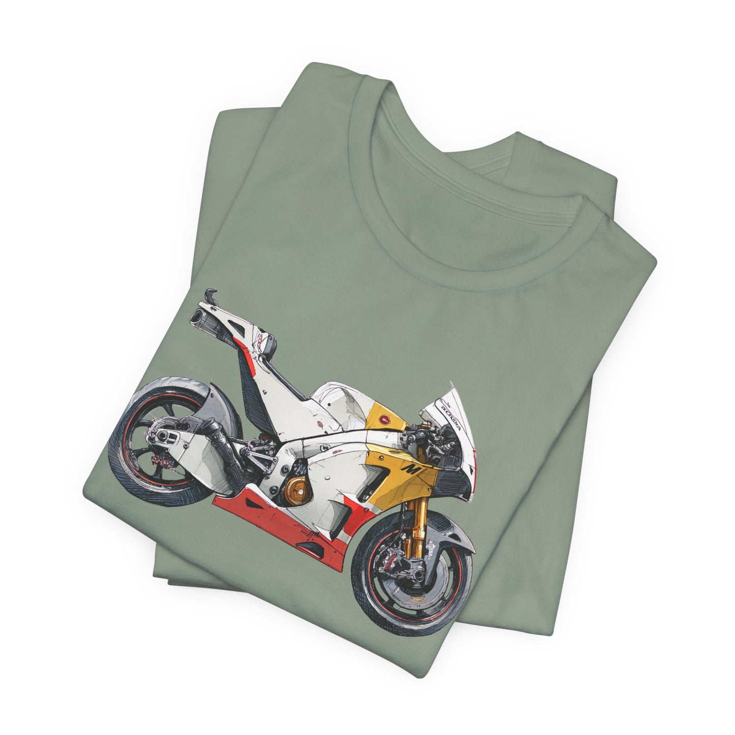 Vintage Sportbike Graphic Tee – Classic Motorcycle T-Shirt