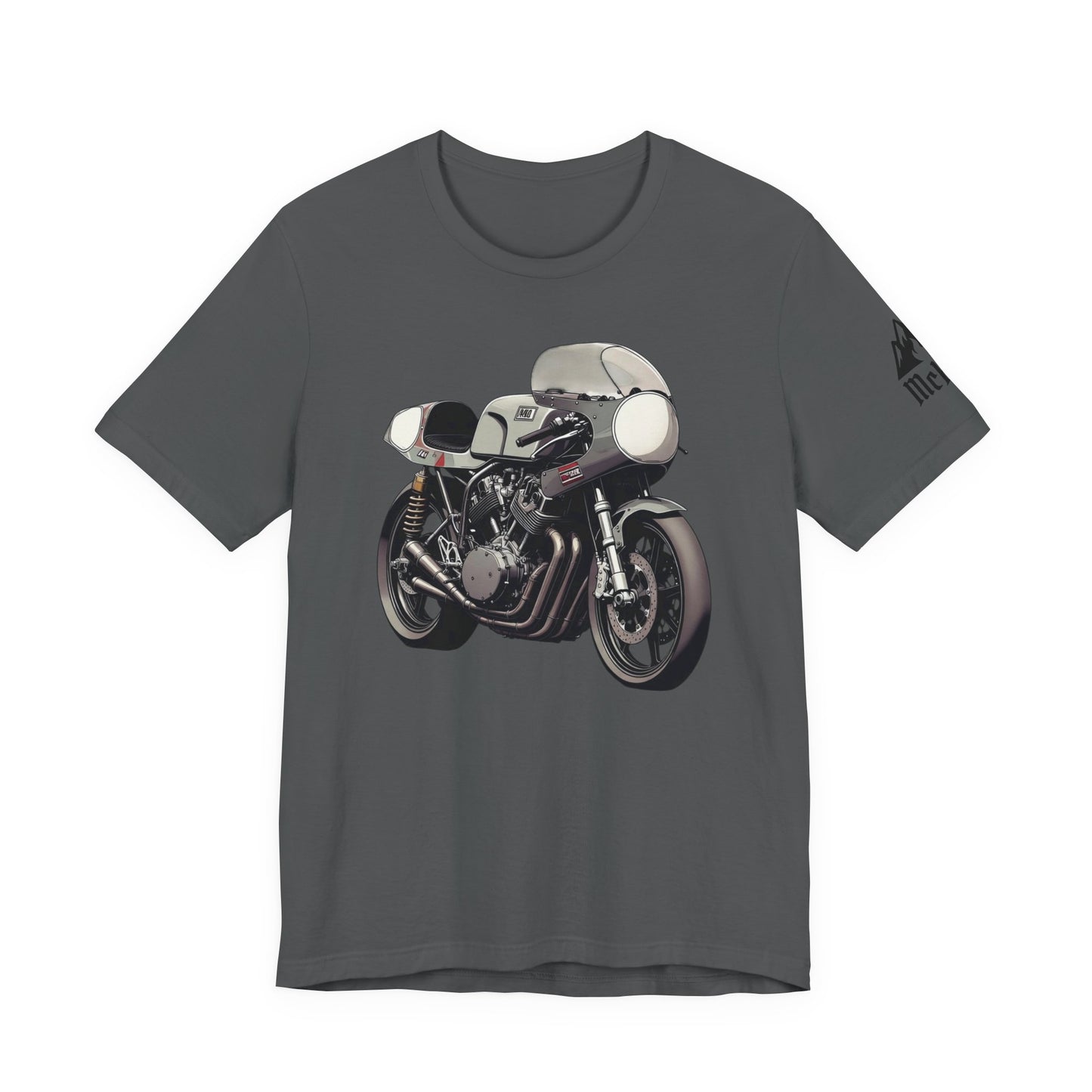 Cafe Racer Motorcycle Tee - Vintage Sportbike Graphic T-Shirt