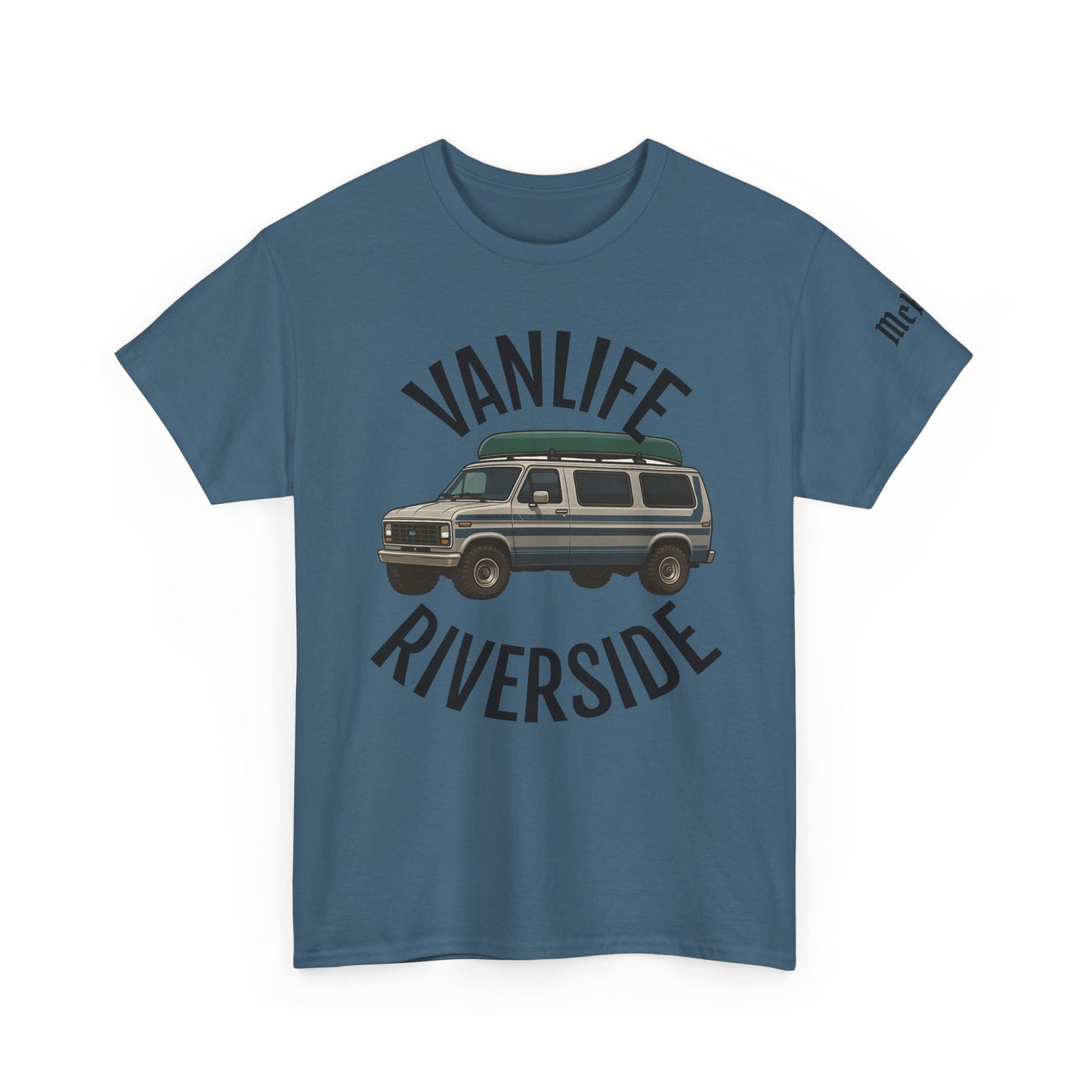 Vanlife Riverside Overland T-Shirt — Adventure Camper Tee
