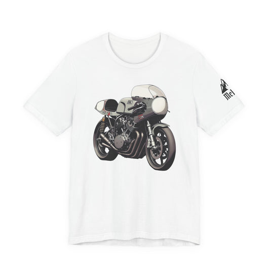 Cafe Racer Motorcycle Tee - Vintage Sportbike Graphic T-Shirt