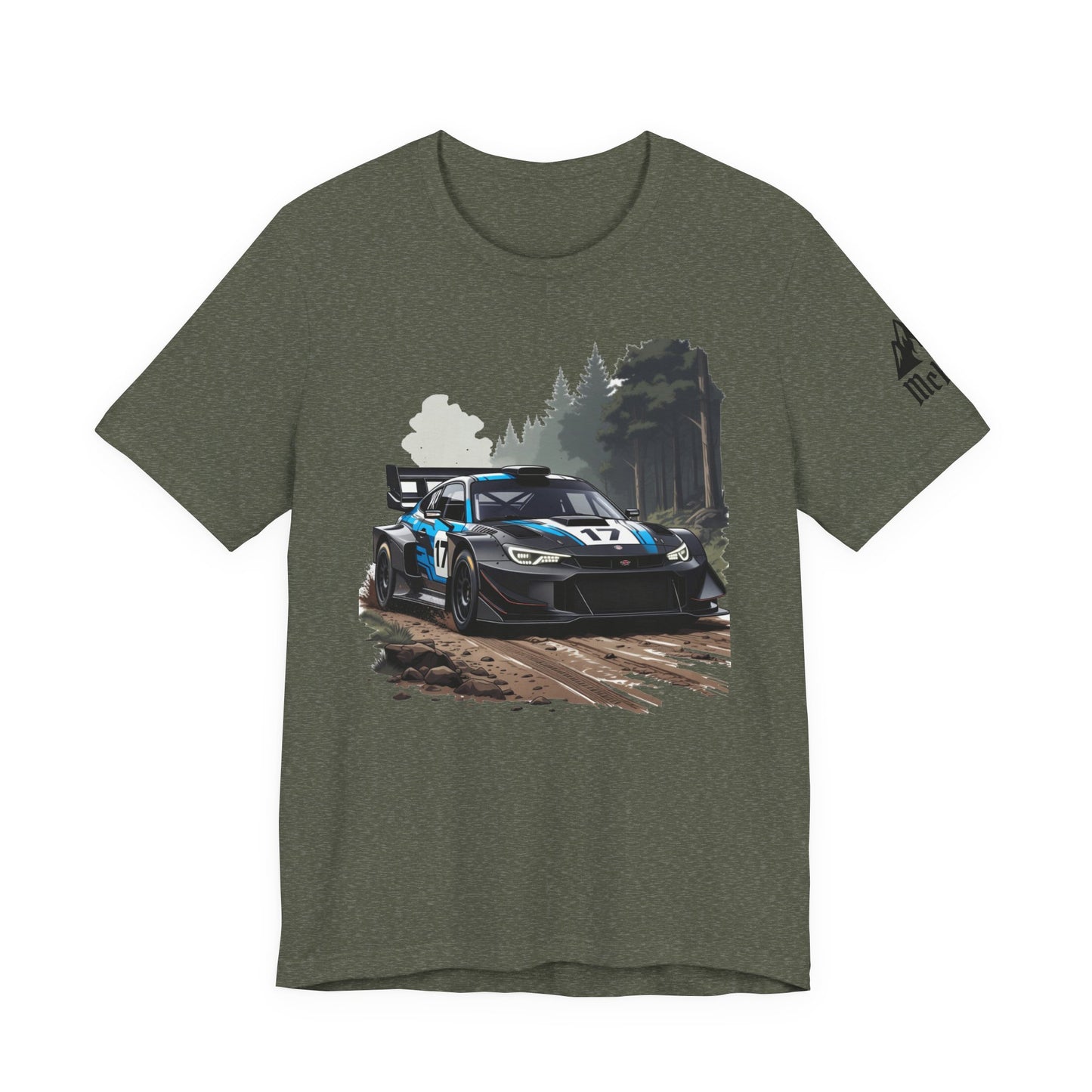 Rally Race Car T-Shirt — Off-Road Rally Racing Graphic Tee