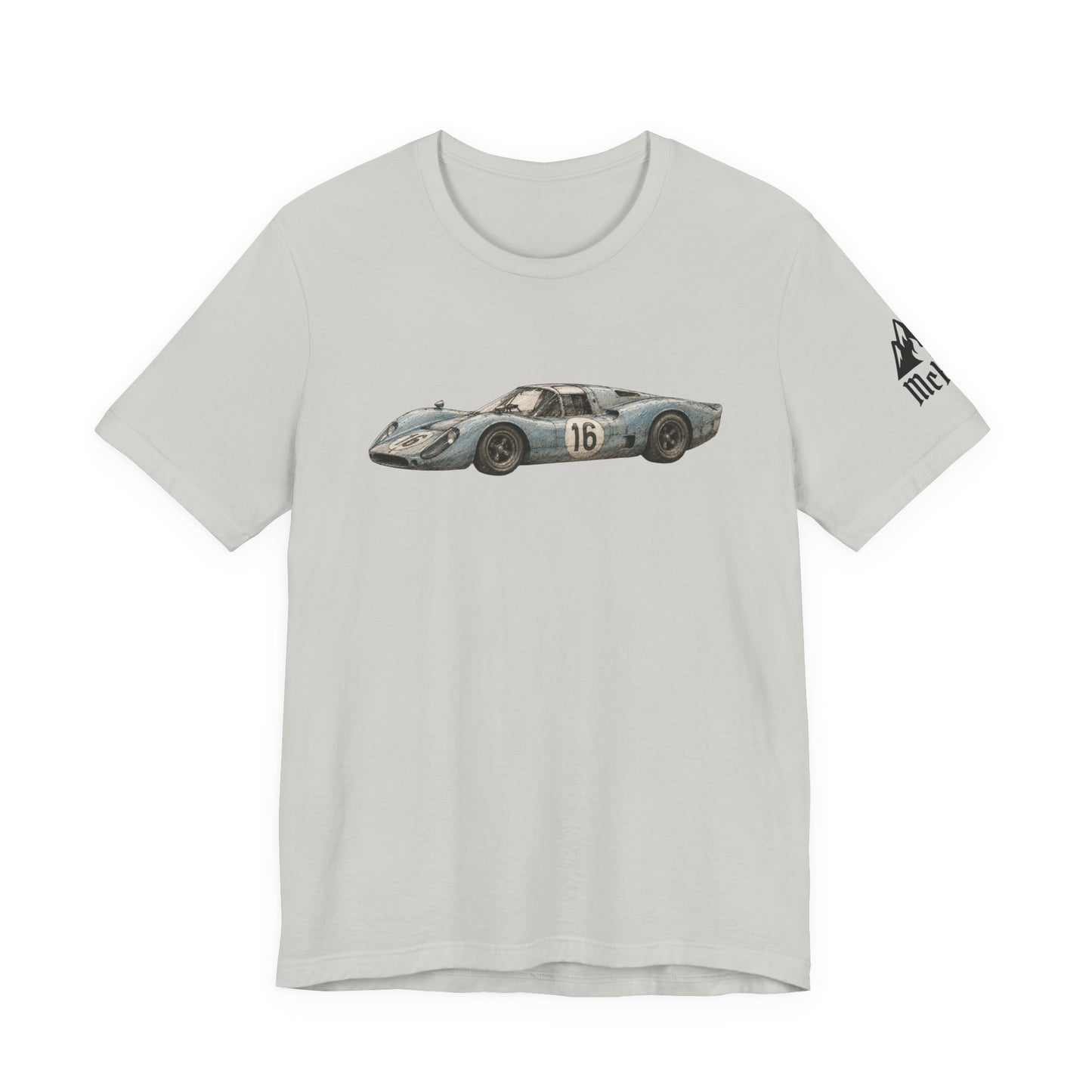 Classic Racing Car Tee — Vintage Porsche GT30 Graphic Shirt