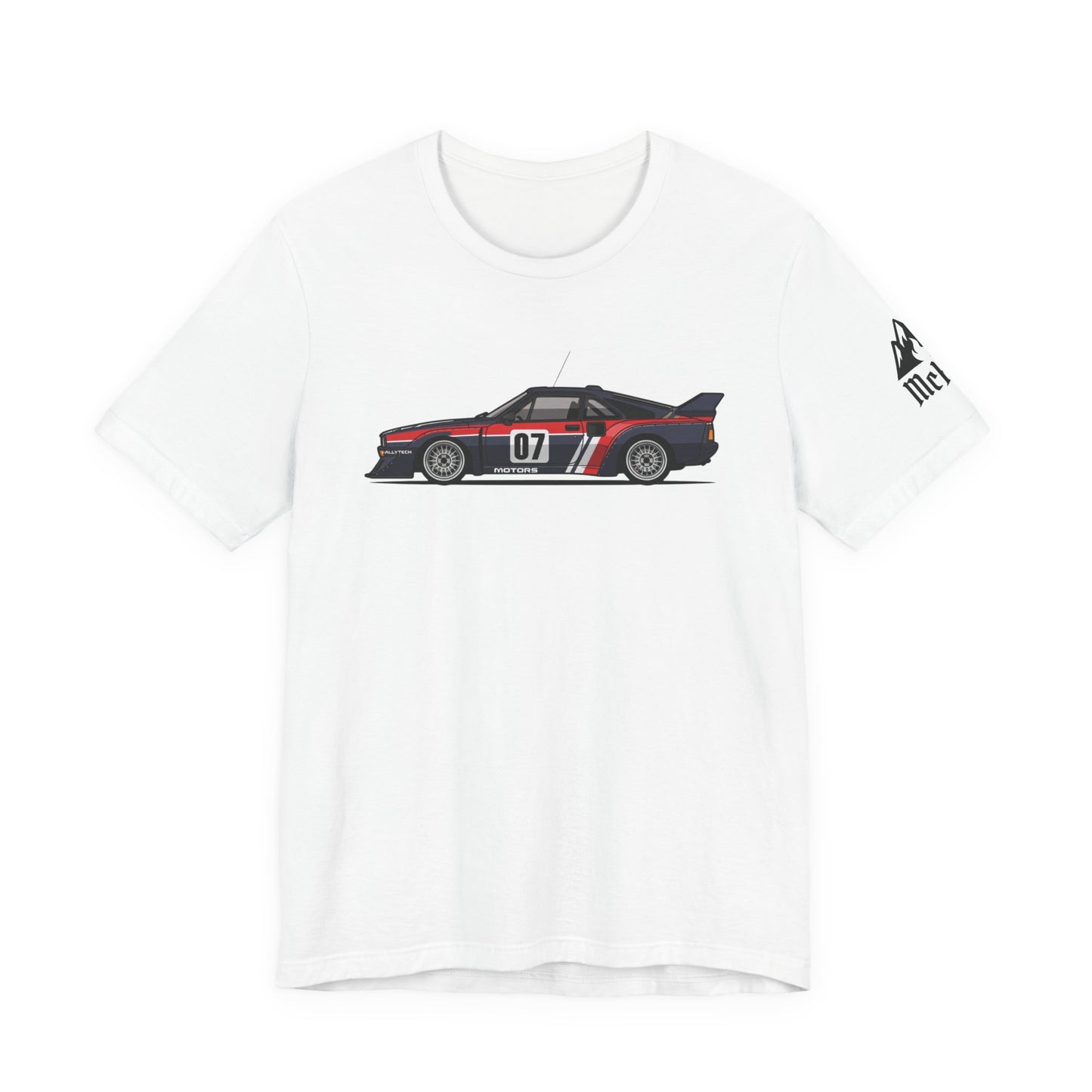 Vintage Racing Car Tee – Number 07 Retro Sportscar T-Shirt