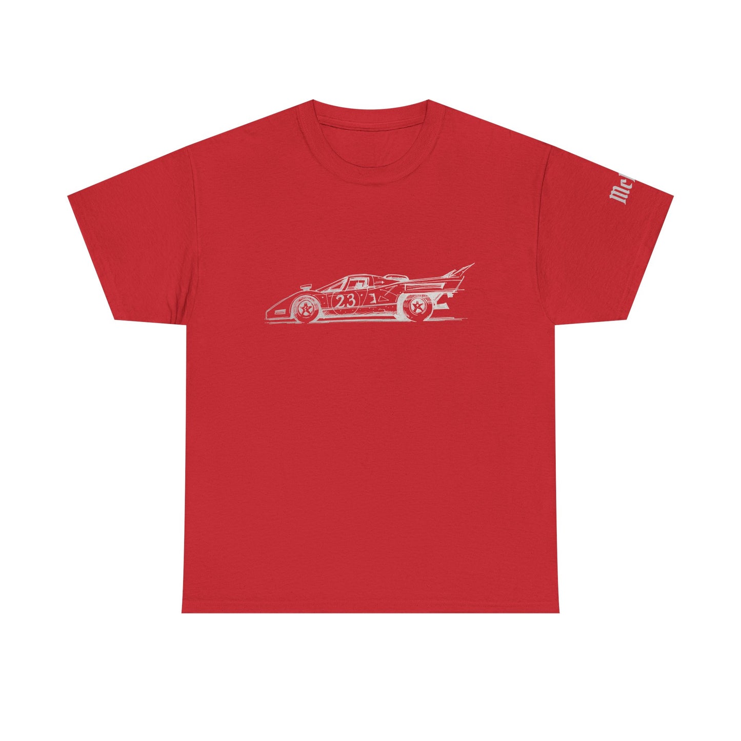 Ferrari 512M Vintage Race Car Tee — Minimal Classic Sports Car Graphic