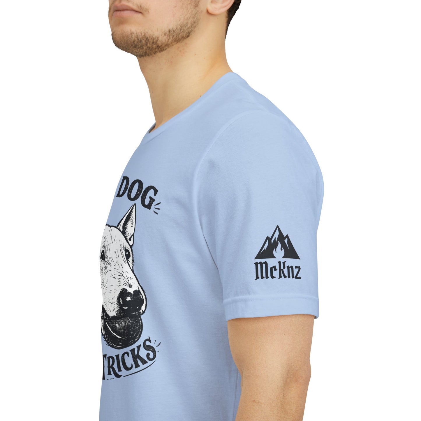 Old Dog, New Tricks T‑Shirt — Vintage Bull Terrier Graphic Tee for Dog Lovers