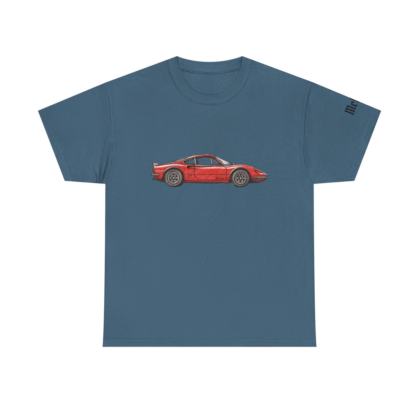 Retro Race Car — Vintage Red Sports Car Tee