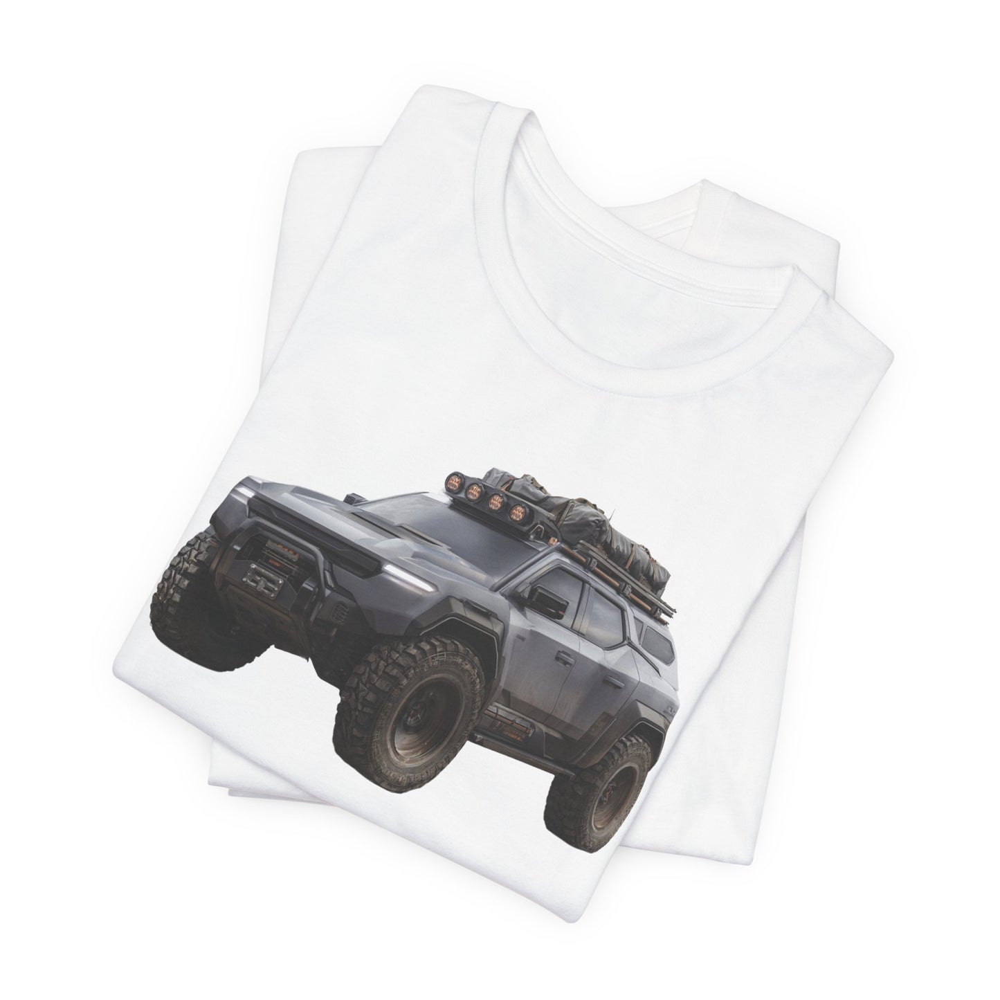 Off-Road Armored SUV Tee — Tactical Adventure Graphic Shirt
