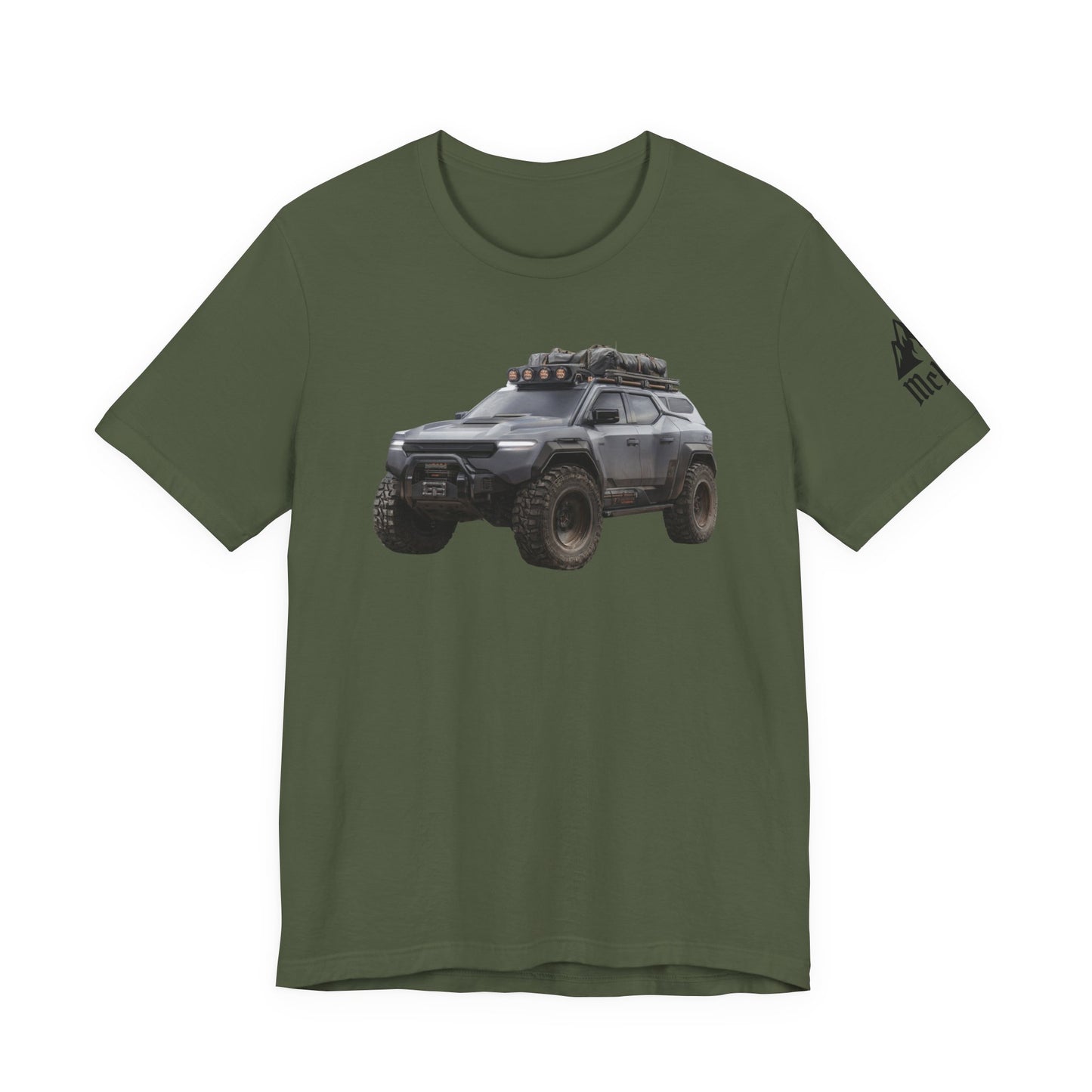 Off-Road Armored SUV Tee — Tactical Adventure Graphic Shirt