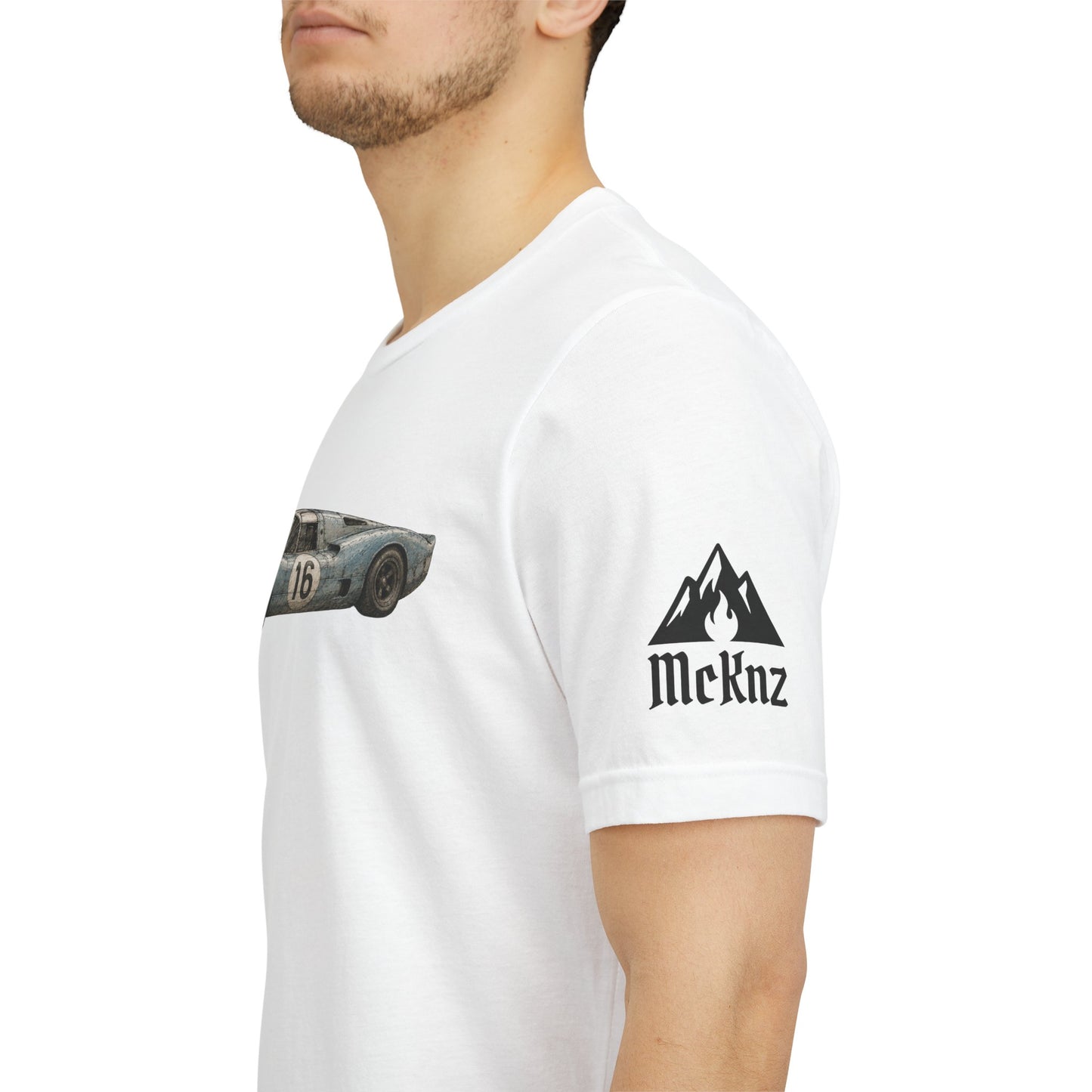 Classic Racing Car Tee — Vintage Porsche GT30 Graphic Shirt
