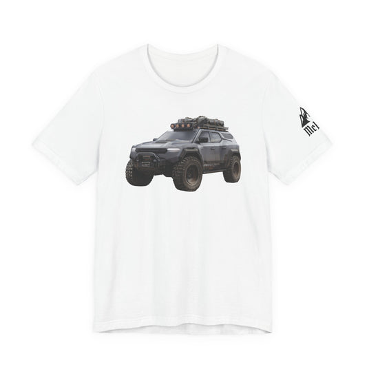 Off-Road Armored SUV Tee — Tactical Adventure Graphic Shirt